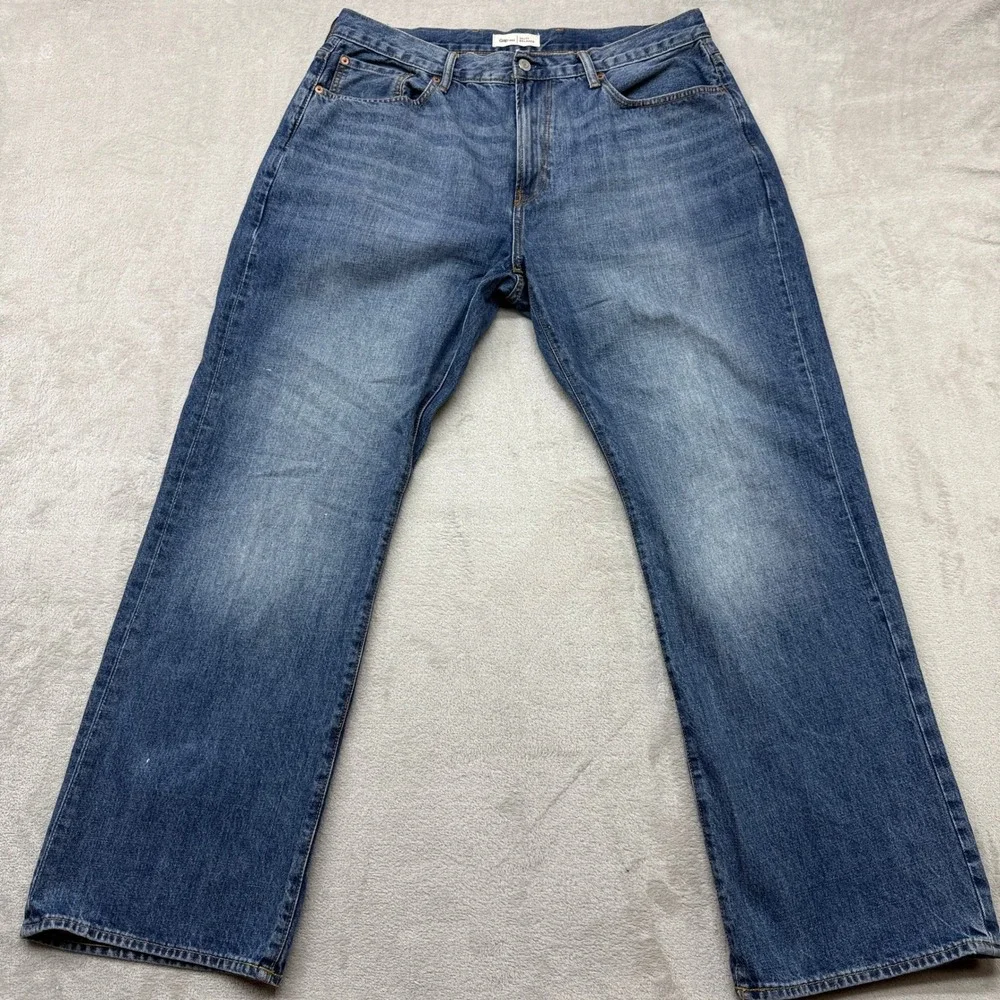 Gap Jeans Mens 36x32 Blue Relaxed Fit Stone Wash Loose Baggy Y2K Style‎ Skater